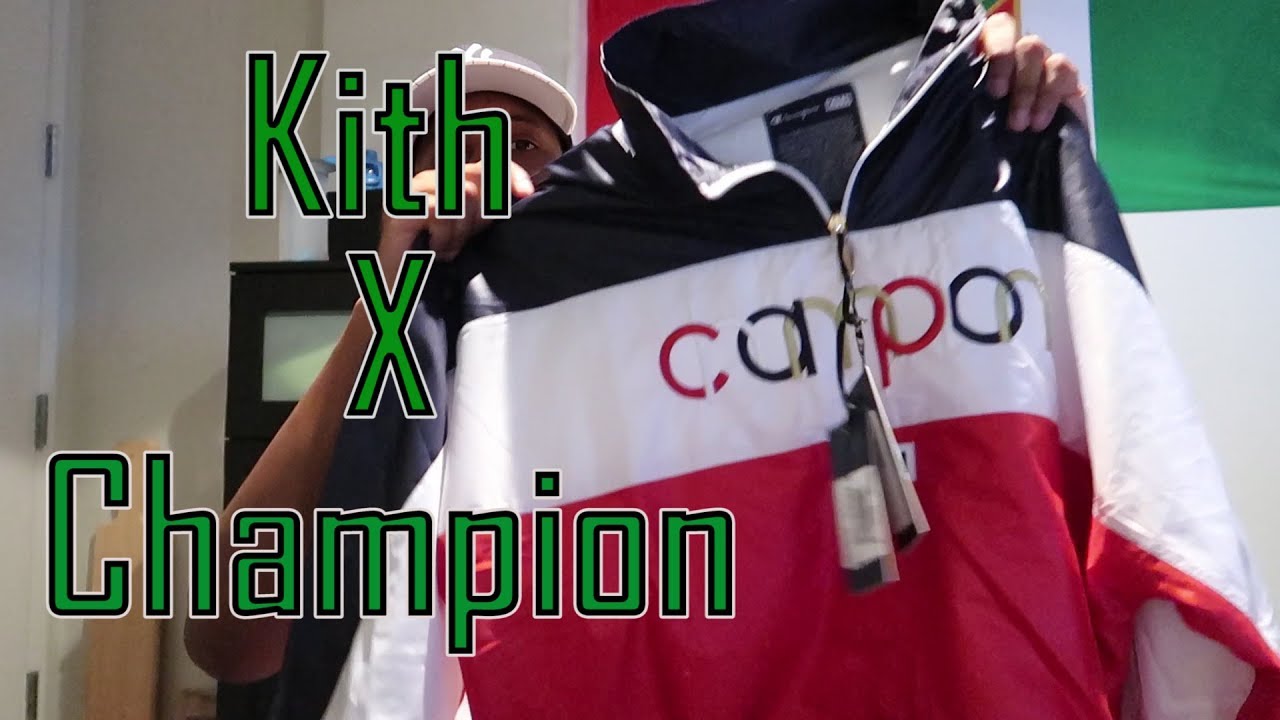 kith champion quarter zip