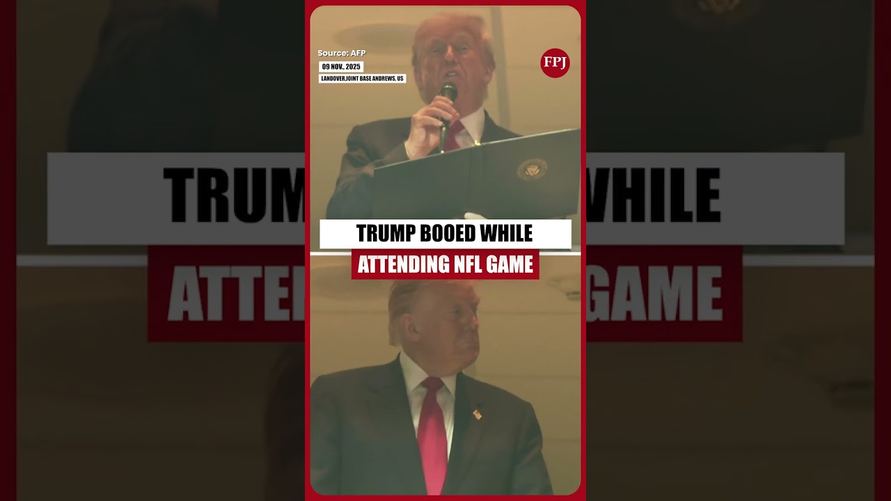 Trump heckled in historic NFL return — boos overshadow stadium visit