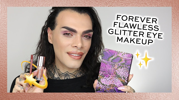 REVOLUTION | NEW FOREVER FLAWLESS GLITTER EYE LOOK