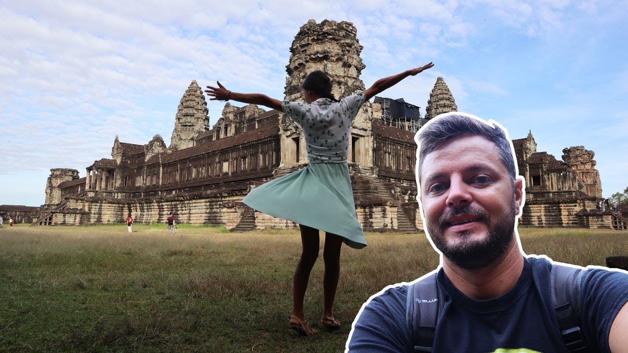 Aici s-a filmat Tomb Raider - Angkor Wat, Cambodgia | Vlog de calatorie
