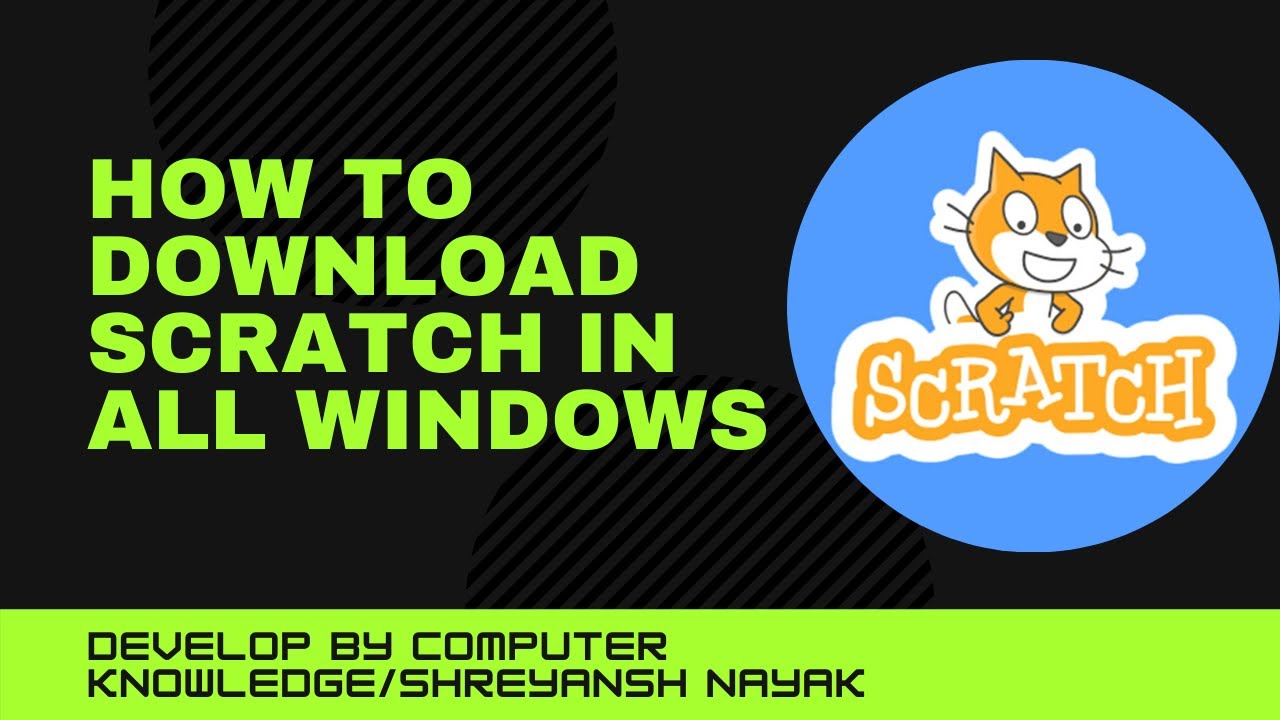 how to download scratch 3.0 in windows 10 - YouTube