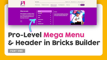 How to build Acumen.org navigation in Bricks Builder with Mega Menu Pro - Custom Development