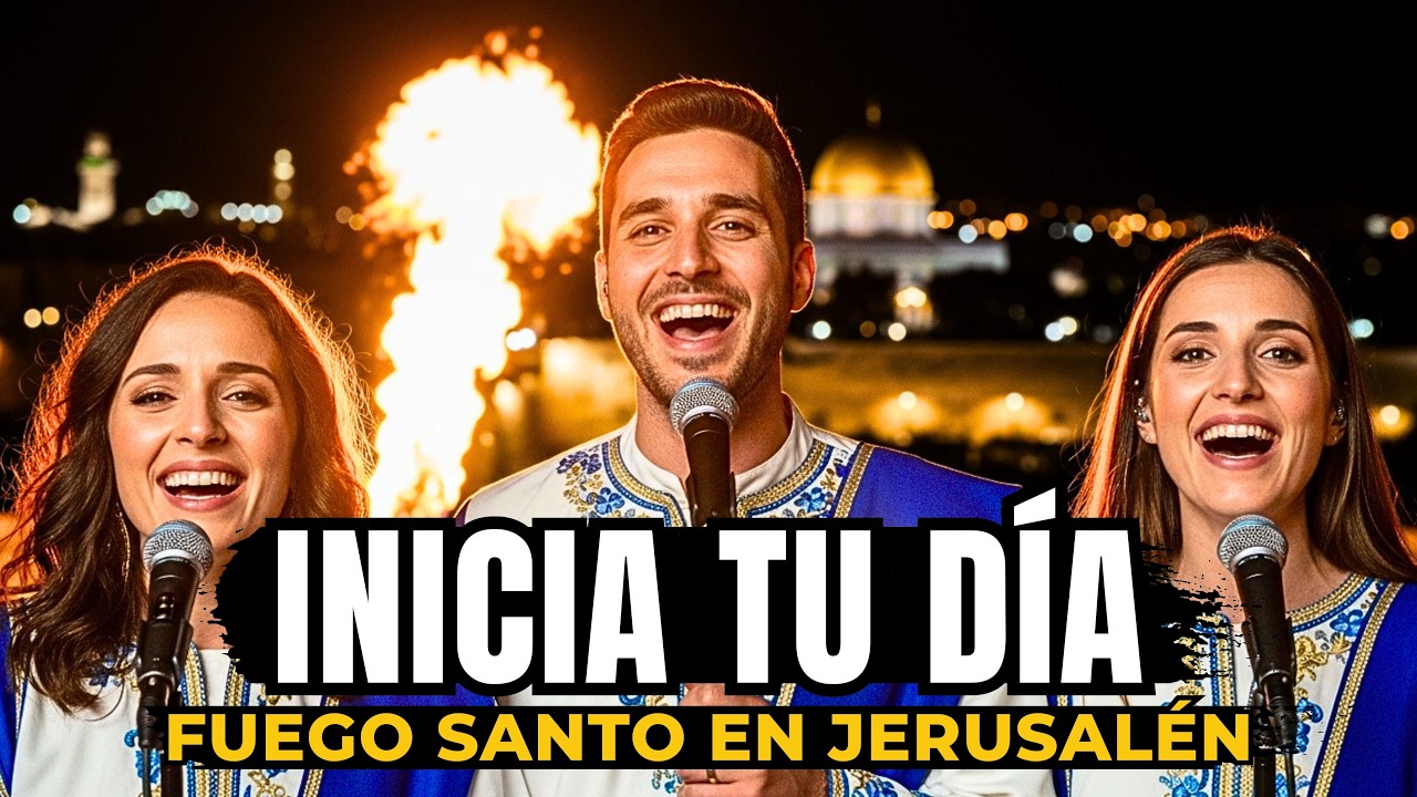 Inicia tu día con la mejor Adoración Hebrea de Israel | Fuego Santo en Jerusalén