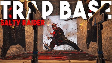 MY TRAP BASE MADE HIM RAID ME - SOLO RUST