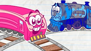 Pencilmate's TRAIN Is About To Get DERAILED! - Pencilmation India