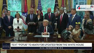 President Trump Signs Executive Orders, Sep. 30, 2025