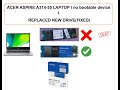 ACER ASPIRE A314-35 LAPTOP I no bootable device I REPLACED NEW DRIVE(FIXED)