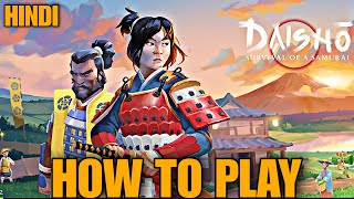 how to play daisho | daisho game kaise khele | daisho gameplay | Daisho Survival Of A Samurai screenshot 1