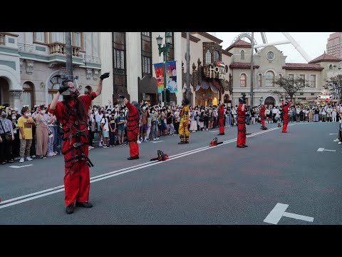 【USJハロウィーン】ゾンビ・デ・ダンス （チェーンソー・チェーンギャング）USJ Halloween Horror Nights 2022　2022/9（4K UHD 60fps）