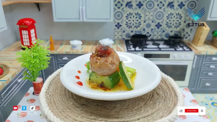 Creating A Presentation Pork Balls With Lemon Butt...