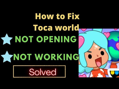 Fix Toca Life World Apps Oops Something Went Wrong Error Please Try Again  Later Problem.