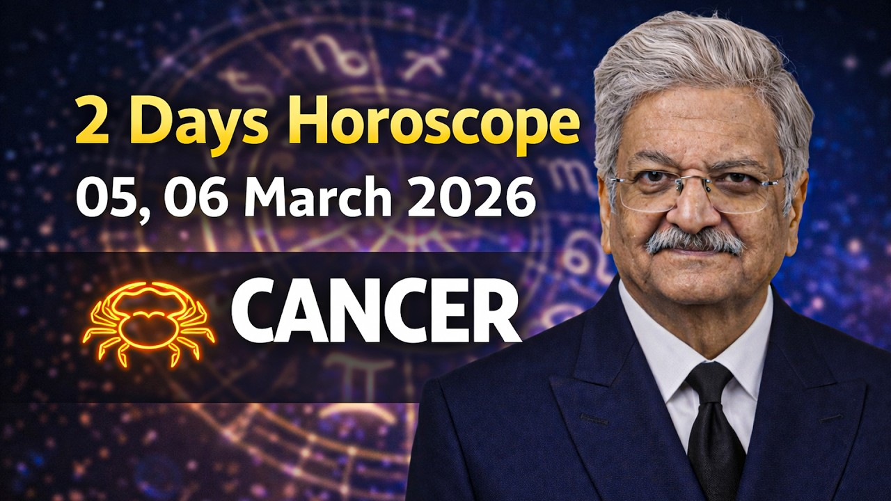 Ajmal Rahi Cancer Weekly Horoscope | 05, 06 March 2026 | Syed M Ajmal Rahim - YouTube