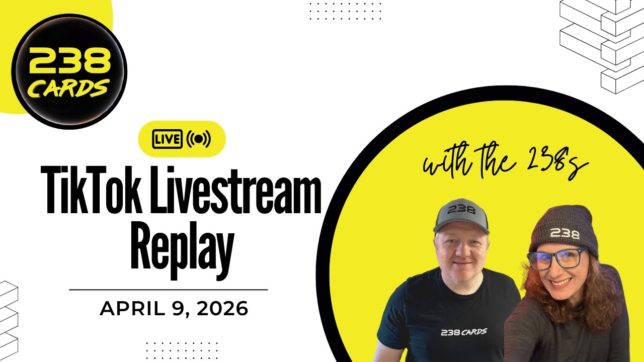 04/09/26 - Trading Card Breaks-Streaming On TikTok with The 238s!