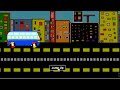 Bouncing Bus making with Javascript Html and Css.... Jump a bus when click the button