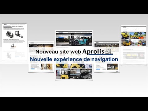 Nouveau site web aprolis.com - Nouvelle expérience de navigation