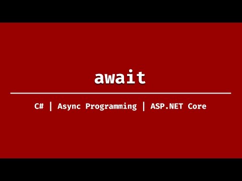 تصویری: ConfigureAwait چیست؟