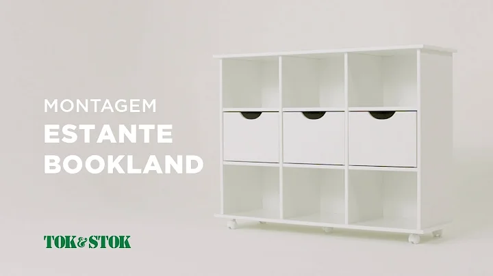 Como montar ESTANTE BOOKLAND - Tok&Stok