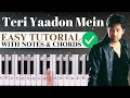 Phirta rahoon dar badar  easy piano tutorial with notes  chords  pix series  kk  emraan hashmi