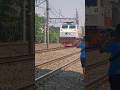 ada rangkaian Anggrek di KA Tegal Bahari #keretaapi #sepur #keretabaru #railway #trainspotting
