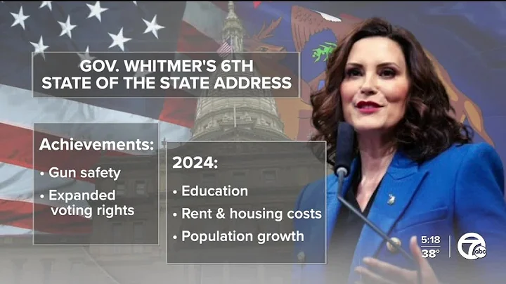 Gov. Whitmer delivers 6th State of the State speech
