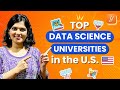 Top 5 universities for ms in data science in usa