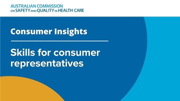 Consumer Insights | Skills for consumer representatives