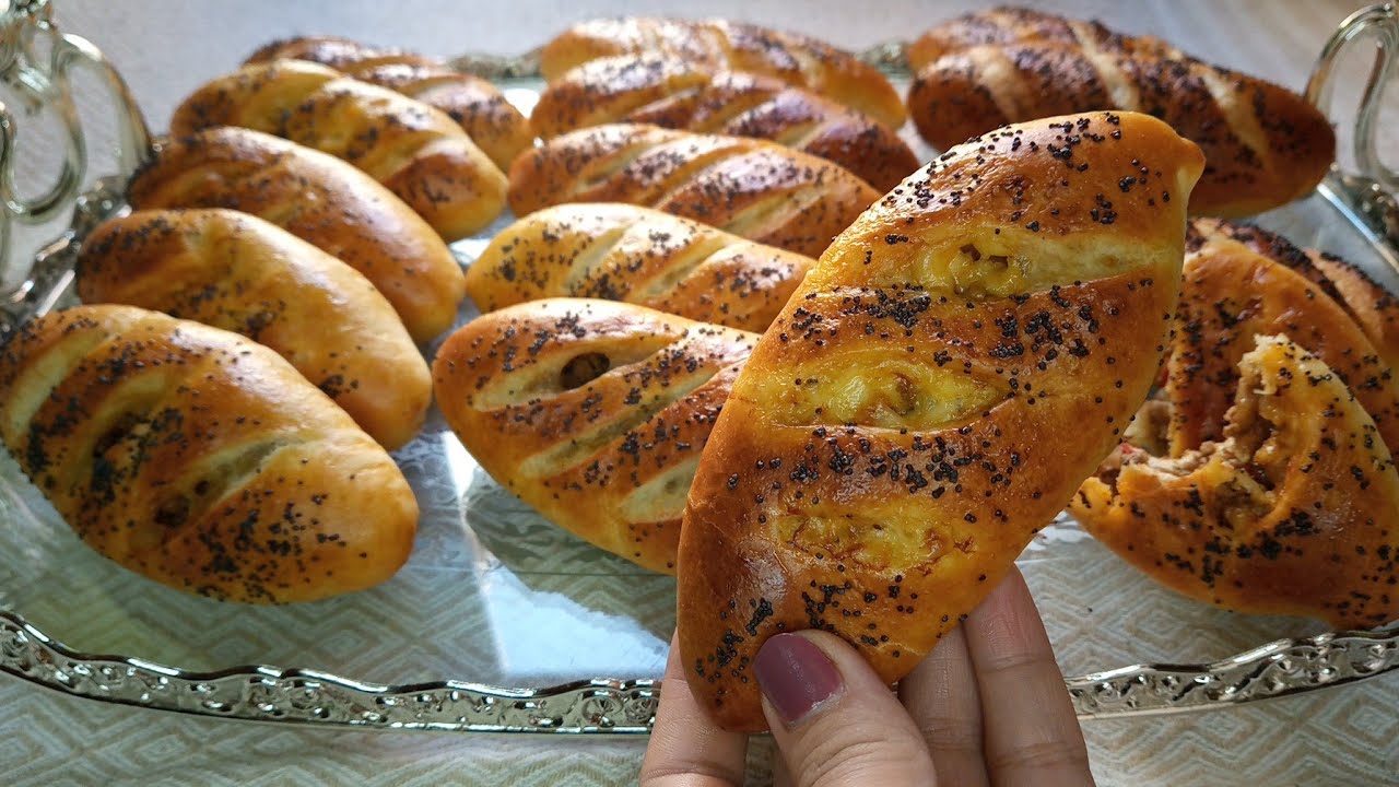 ميني باكيط معمر عجين قطني و حشوة مالحة بنينة أروع و أسهل و أسرع ما يكون يستحق التجربة