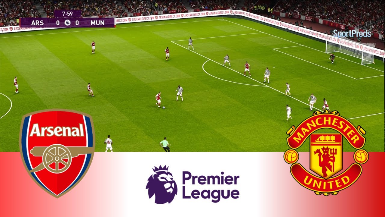 Arsenal vs Manchester United - Premier League 2025/26 | Full Match All Goals | PES 21 Gameplay