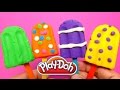 Play-Doh Popsicles DIY Ice Cream Set with Surprise Fun Toys