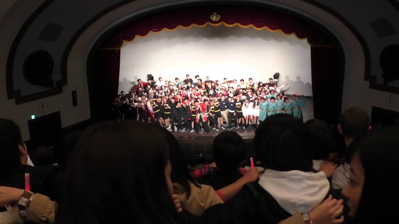 紺碧の空 第一応援歌 早稲田祭 15 前夜祭 早稲田大学 学祭 Youtube