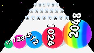 Bump Merge 2048 - Bump Pop & Ball Run 2048 (All Games) screenshot 5