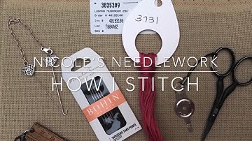 Nicole’s Needlework: How I stitch - Two over Two and One over One!