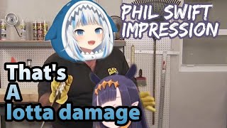 Thats A Lot Of Damage Gawr Gura Flex Tape Commercial