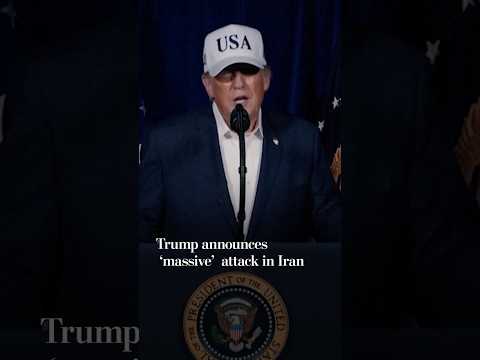 Trump announces military attack in Iran