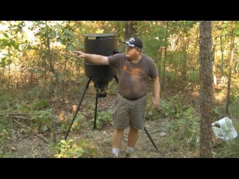 Moultrie Easy Fill Tripod Feeder Survival Podcast Review Youtube