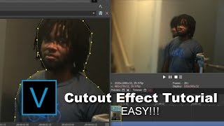 Cutout Effect Tutorial (EASY!!!) | Vegas Pro
