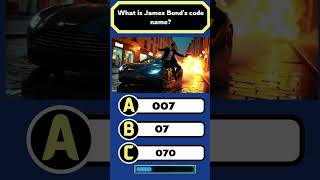 James bond code name #quiz #gkquiz #gk