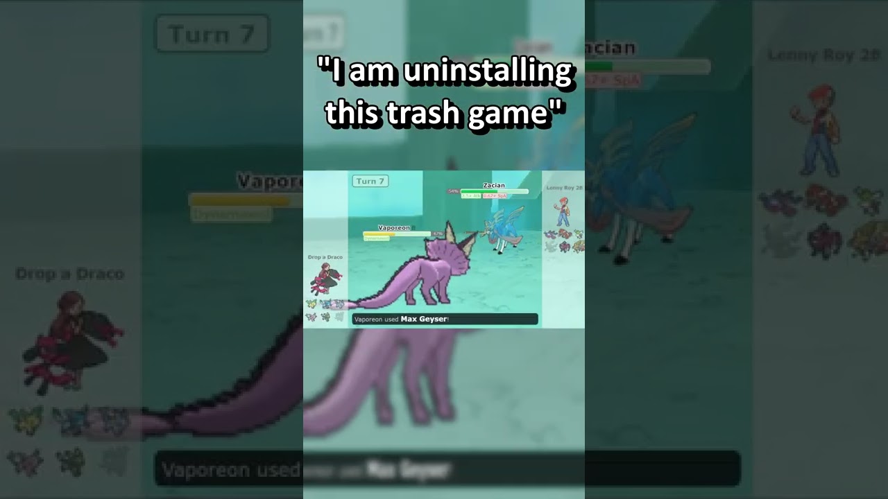 "I am uninstalling this trash game"  💀💀💀