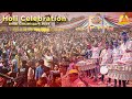  public  crowd    holi celebration bhilai 2024  maari song  anand dhumal durg