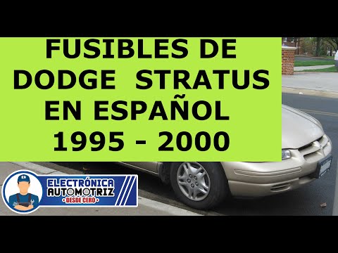 fusibles en español de STRATUS 1995 - 2000