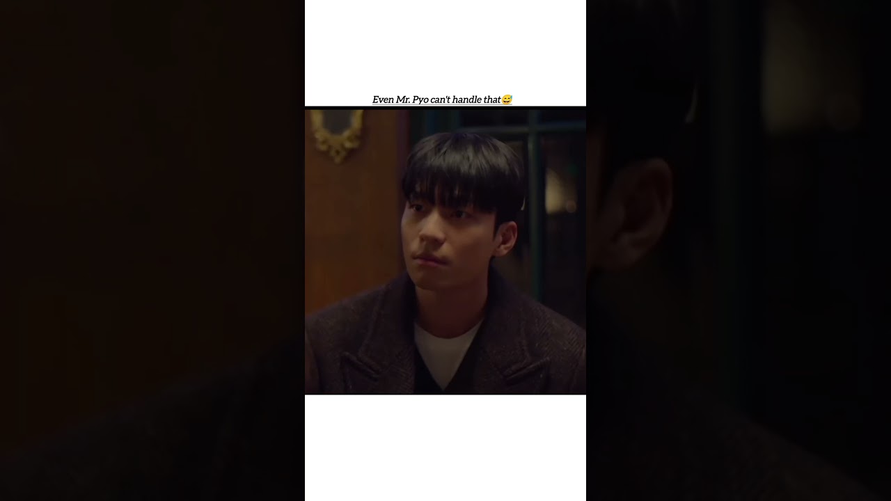 even Mr. pyo can't handle The Midnight Romance in Hagwon 😁 