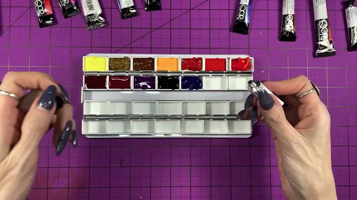 New QOR Watercolor Palette Setup Part 1