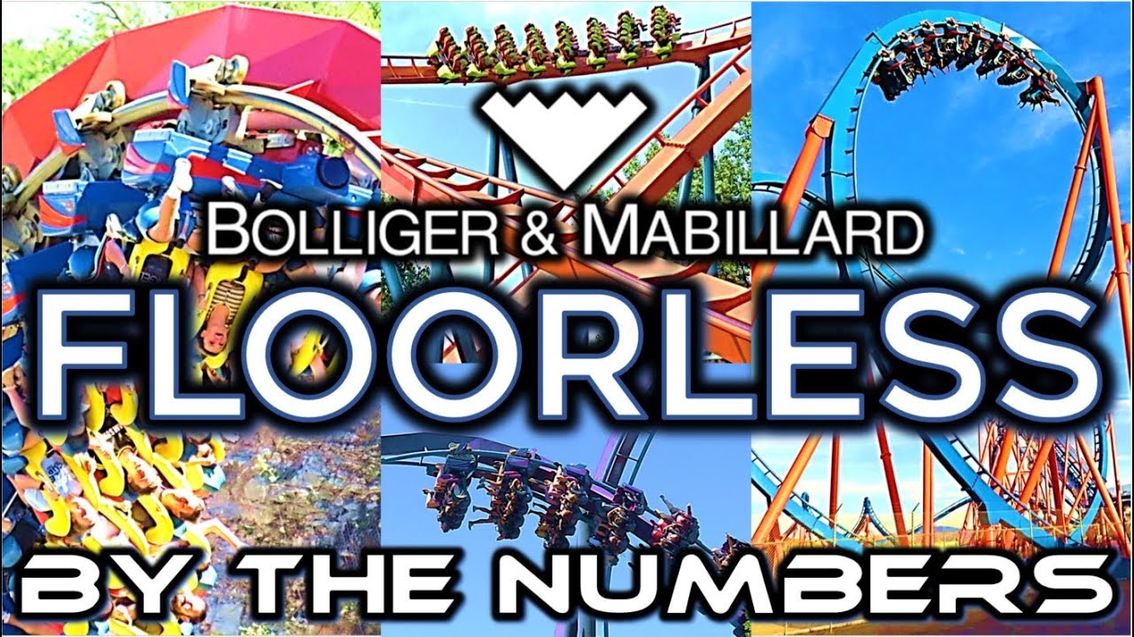 The World's B&M Floorless Coasters - By The Numbers - YouTube