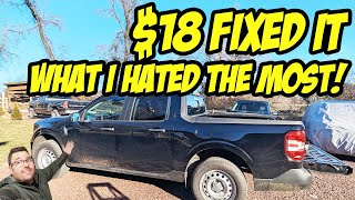 For just $18, I resolved the biggest issue I had with my 2023 Ford Maverick #fordmaverick