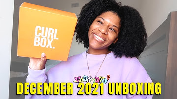 December 2021 Curlbox Unboxing | Holiday Glam Box