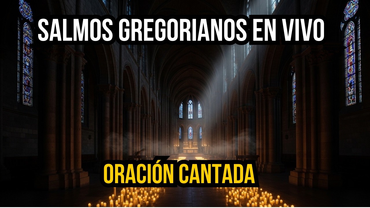 Salmos Gregorianos en Vivo  | Oración Continua para Paz y Sentir la Presencia de Dios