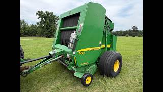2010 John Deere 568 5x6 Mega Wide Round Baler
