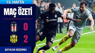 Özet Beşiktaş 0-2 Yeni Malatyaspor 15 Hafta - 201920