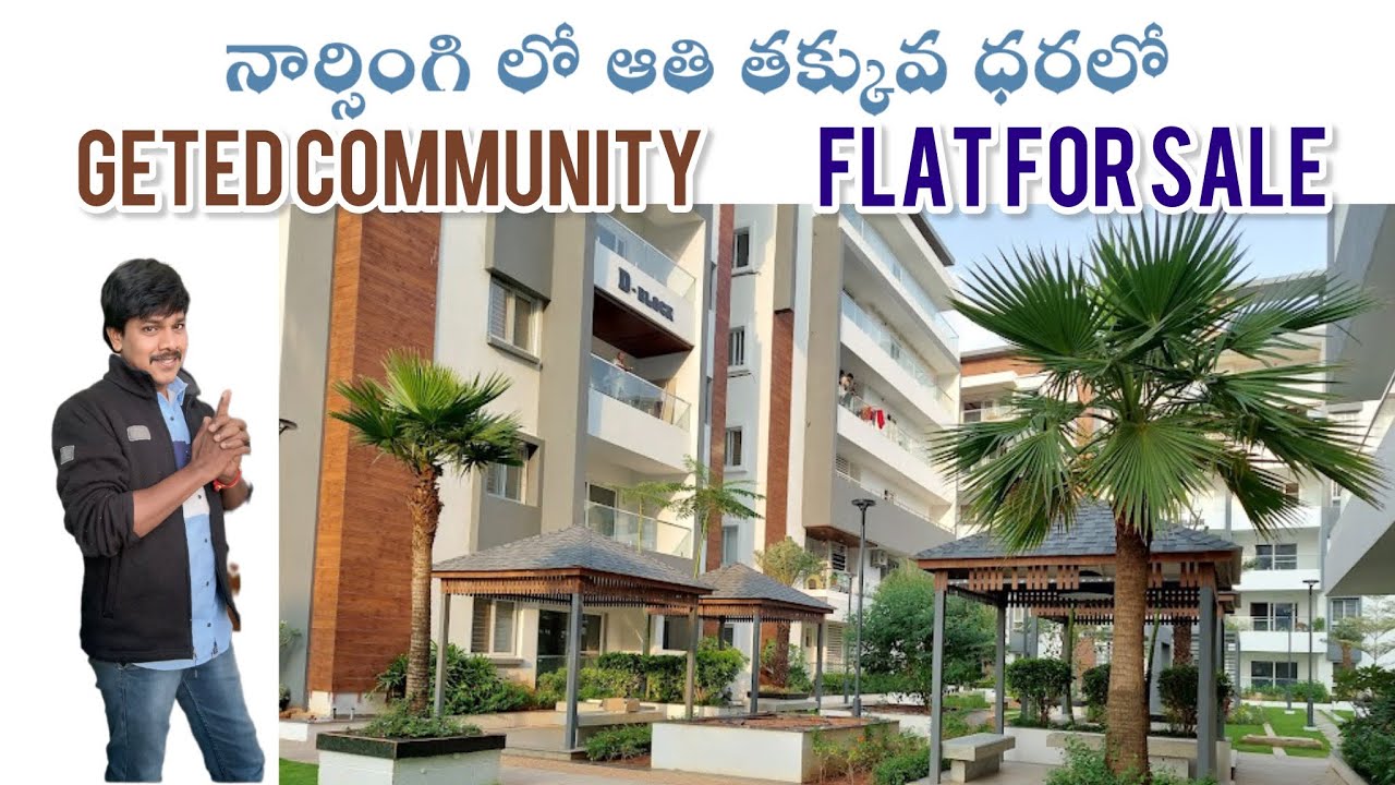నార్సింగి లో ఆతి తక్కువ ధరలో GETED COMMUNITY FLAT FOR SALE @Yourhomepaintingsolution 