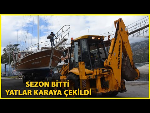 Demre'de Yatlara 'Kara Molası' Başladı